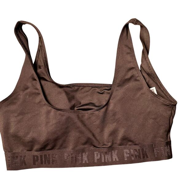 PINK by Victoria secret ultimate, size large gray black bra sports active - Picture 2 of 3